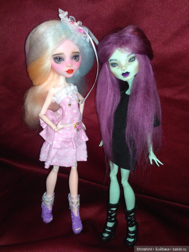 ООАК монстр хай — ООАК Monster High и Ever After High: репейнт