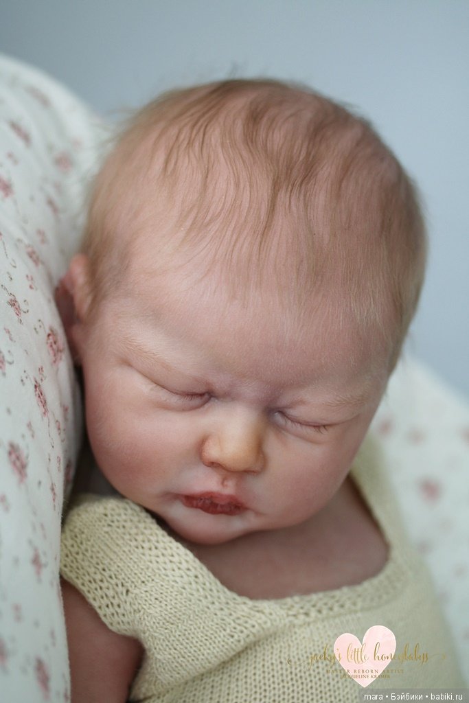 Кукла реборн из молда Jasmine скульптора Wendy Dickison, автор прототипа Jacqueline Kramer (фото 9)