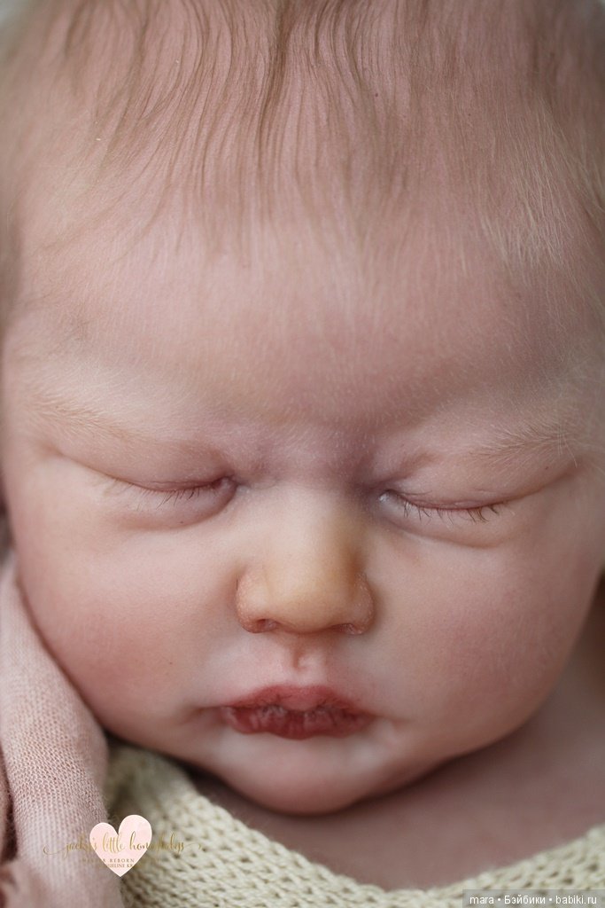 Кукла реборн из молда Jasmine скульптора Wendy Dickison, автор прототипа Jacqueline Kramer (фото 10)