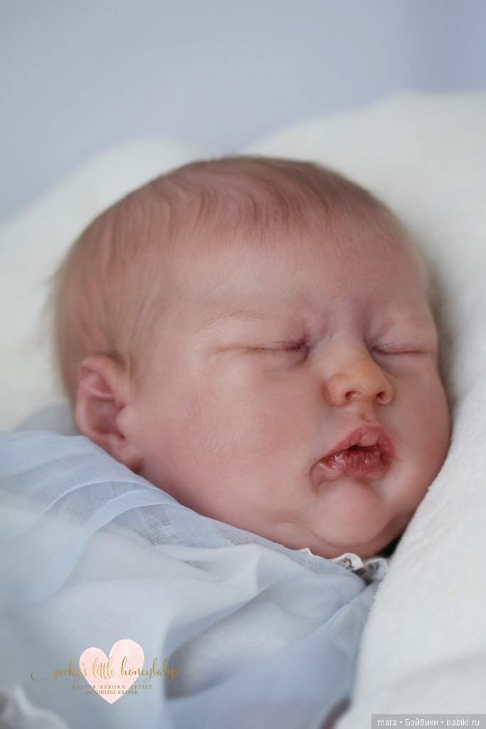 Кукла реборн из молда Jasmine скульптора Wendy Dickison, автор прототипа Jacqueline Kramer (фото 3)