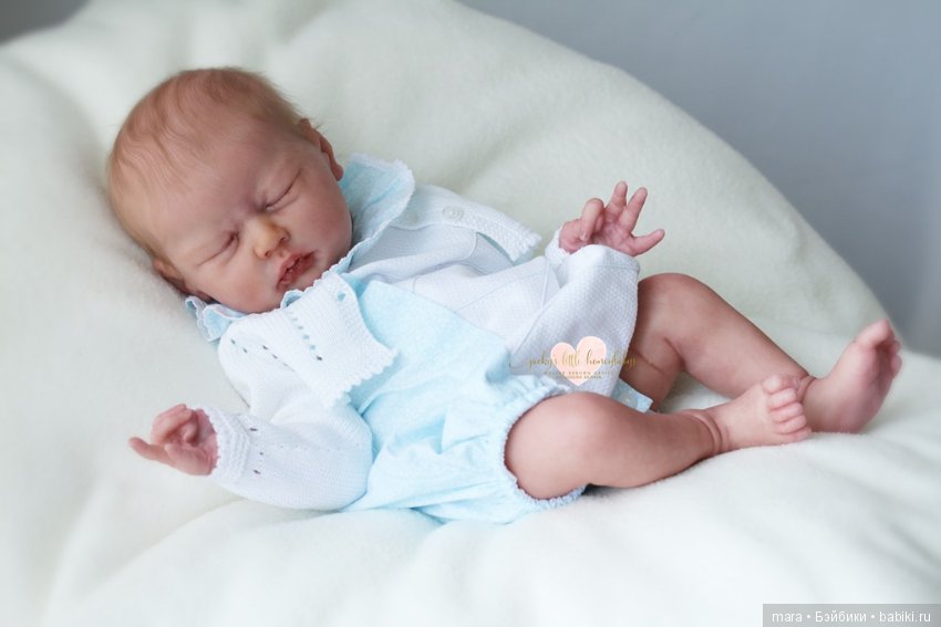 Кукла реборн из молда Jasmine скульптора Wendy Dickison, автор прототипа Jacqueline Kramer (фото 8)