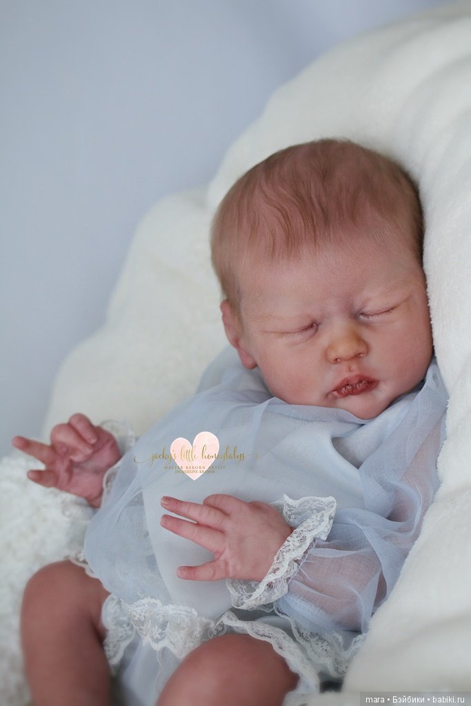 Кукла реборн из молда Jasmine скульптора Wendy Dickison, автор прототипа Jacqueline Kramer (фото 2)