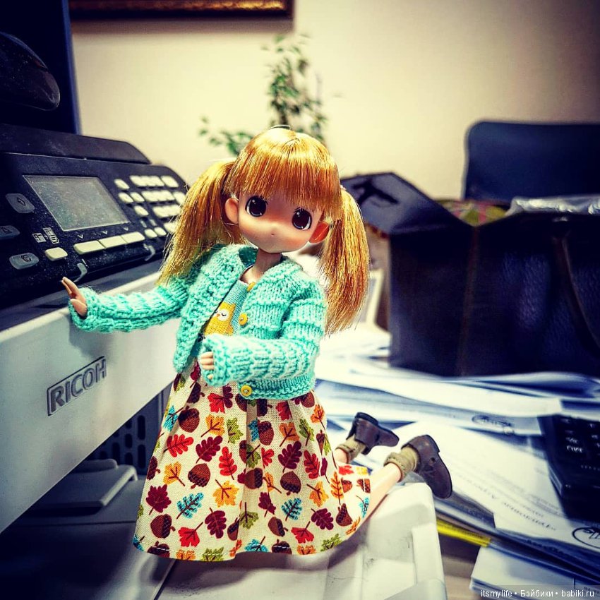 Ася в офисе — Аниме куклы (MJD/Винил): Imomo (фото 9)