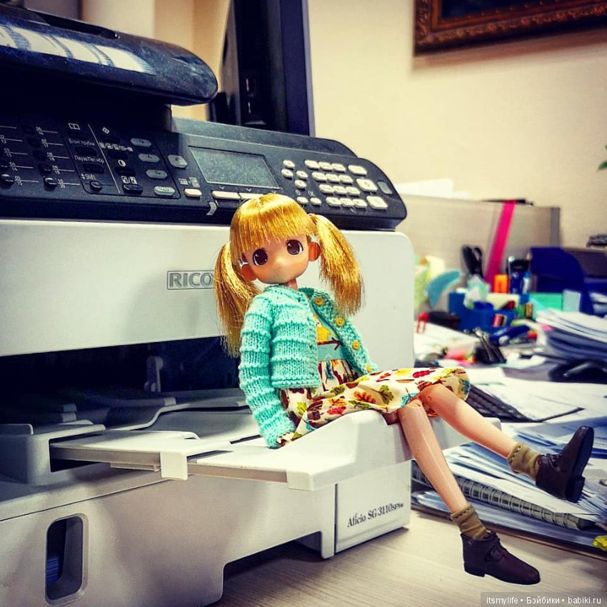 Ася в офисе — Аниме куклы (MJD/Винил): Imomo (фото 7)