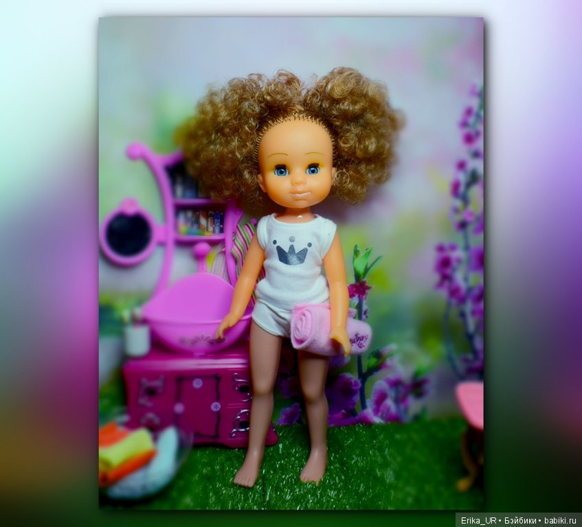 Дачно-водные умывашки — Российские куклы Весна (фото 5)