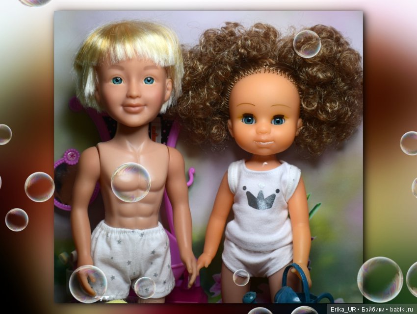 Дачно-водные умывашки — Российские куклы Весна