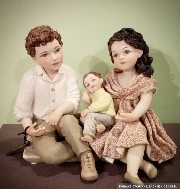 Итальянские фарфоровые куклы Сибания