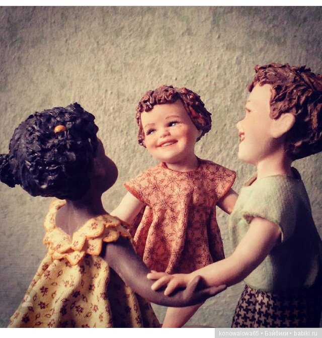 Итальянские фарфоровые куклы Сибания (фото 8)