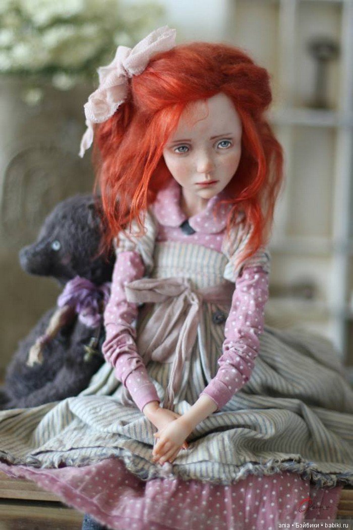Художественная кукла Елены Оплаканской