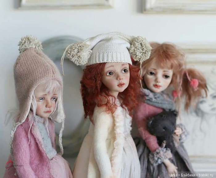 Художественная кукла Елены Оплаканской