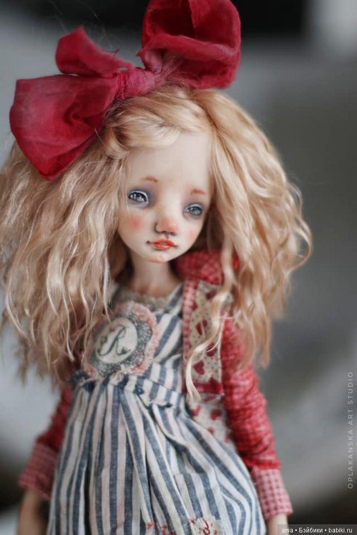 Художественная кукла Елены Оплаканской