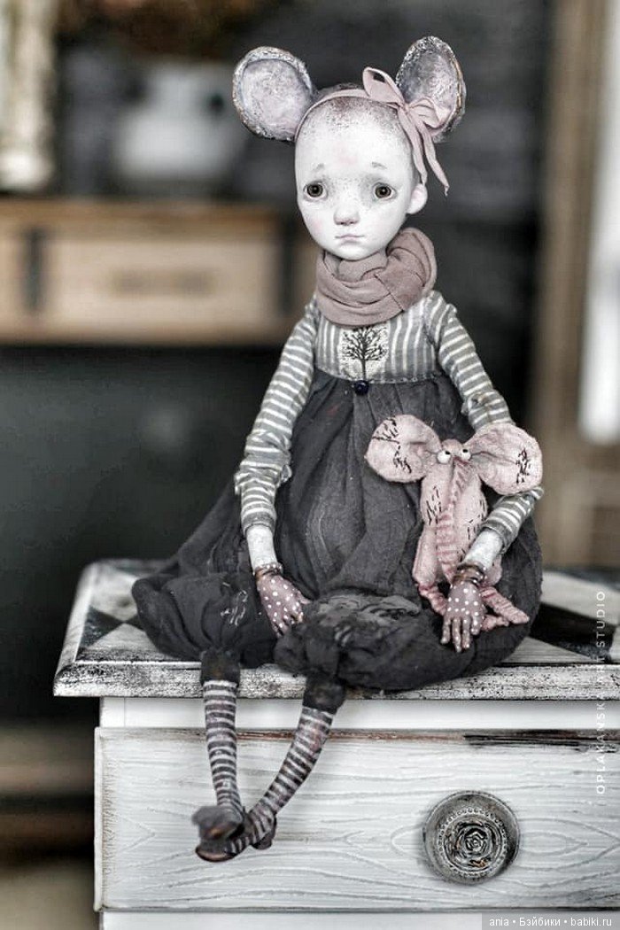 Художественная кукла Елены Оплаканской