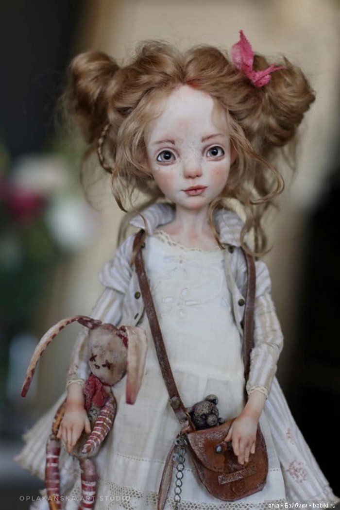 Художественная кукла Елены Оплаканской