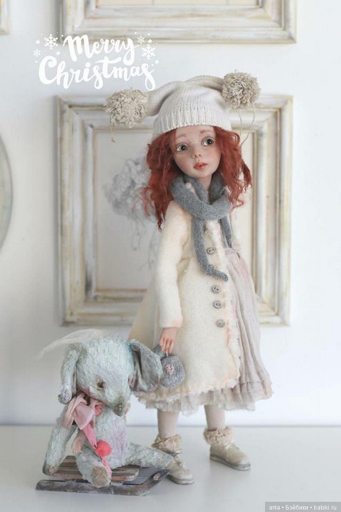 Художественная кукла Елены Оплаканской