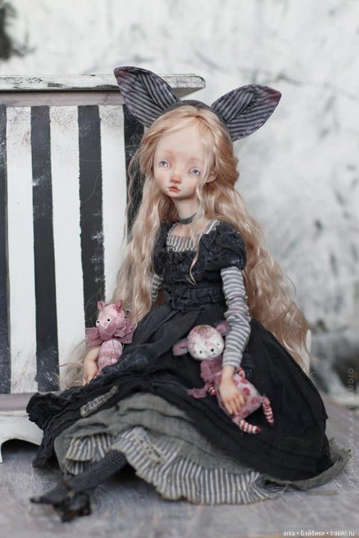 Художественная кукла Елены Оплаканской
