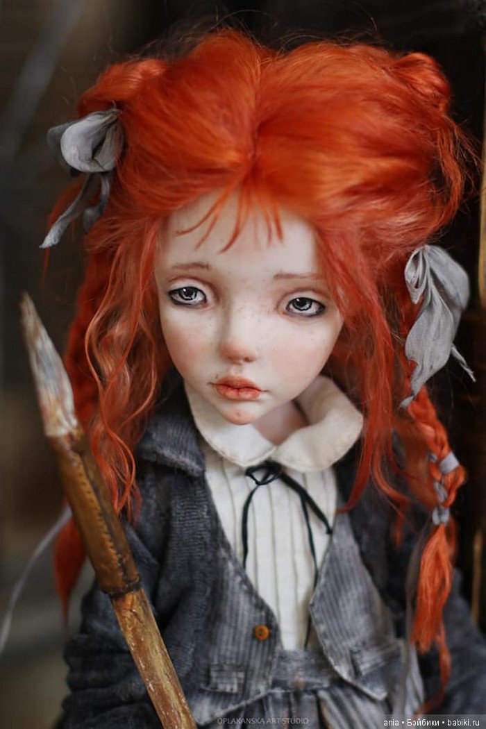 Художественная кукла Елены Оплаканской