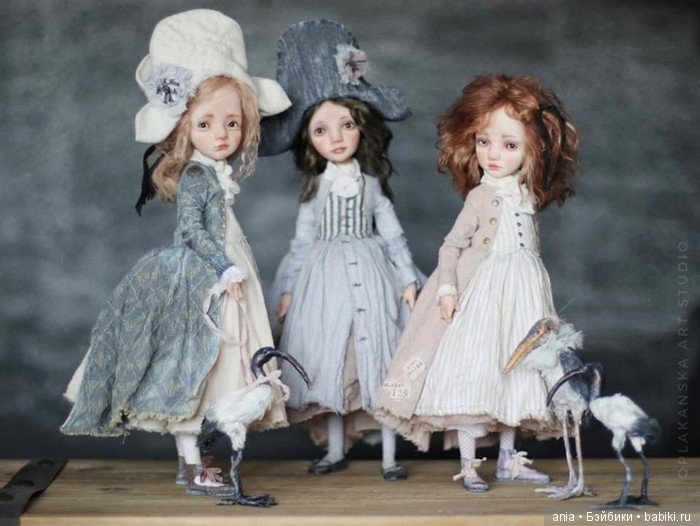 Художественная кукла Елены Оплаканской