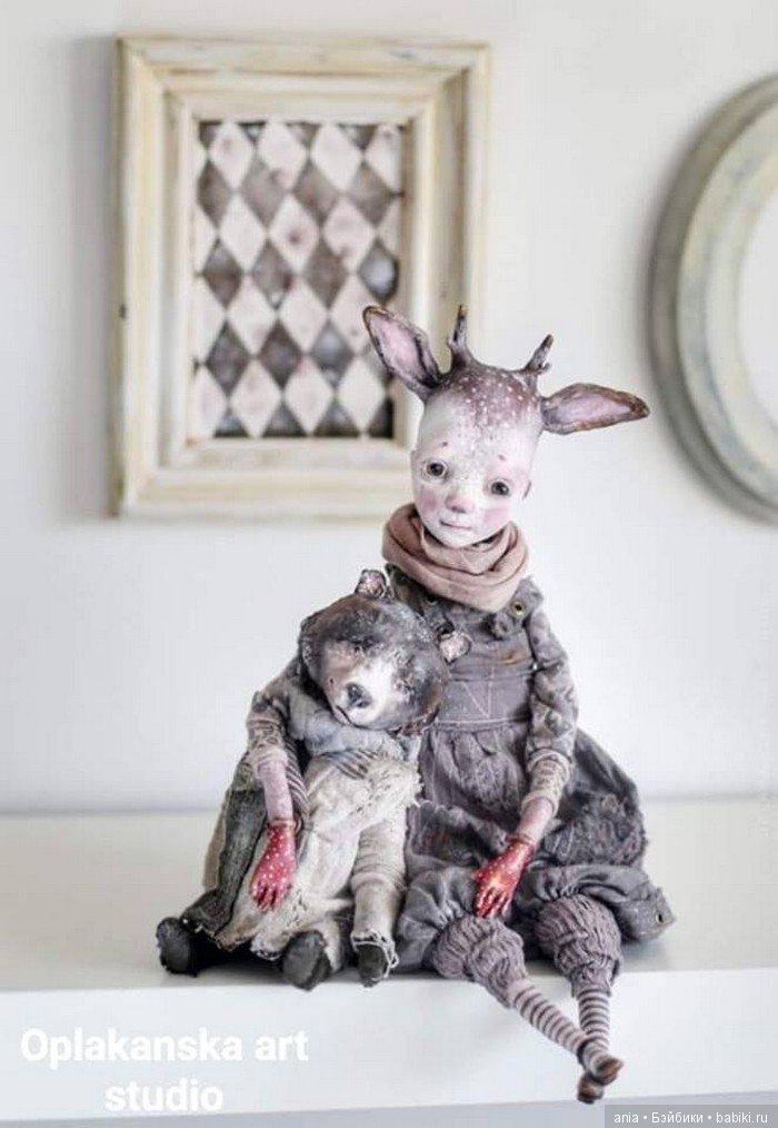 Художественная кукла Елены Оплаканской (фото 7)