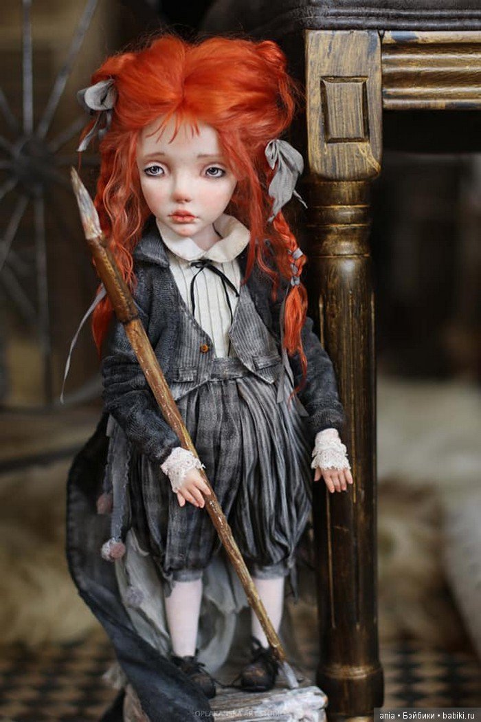 Художественная кукла Елены Оплаканской