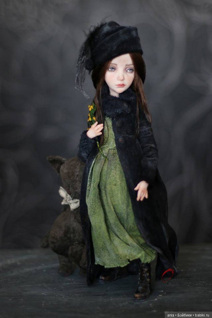Художественная кукла Елены Оплаканской
