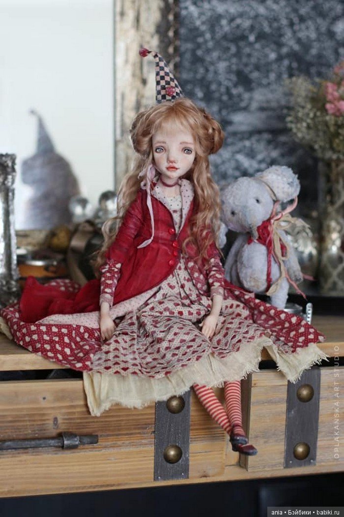 Художественная кукла Елены Оплаканской (фото 4)