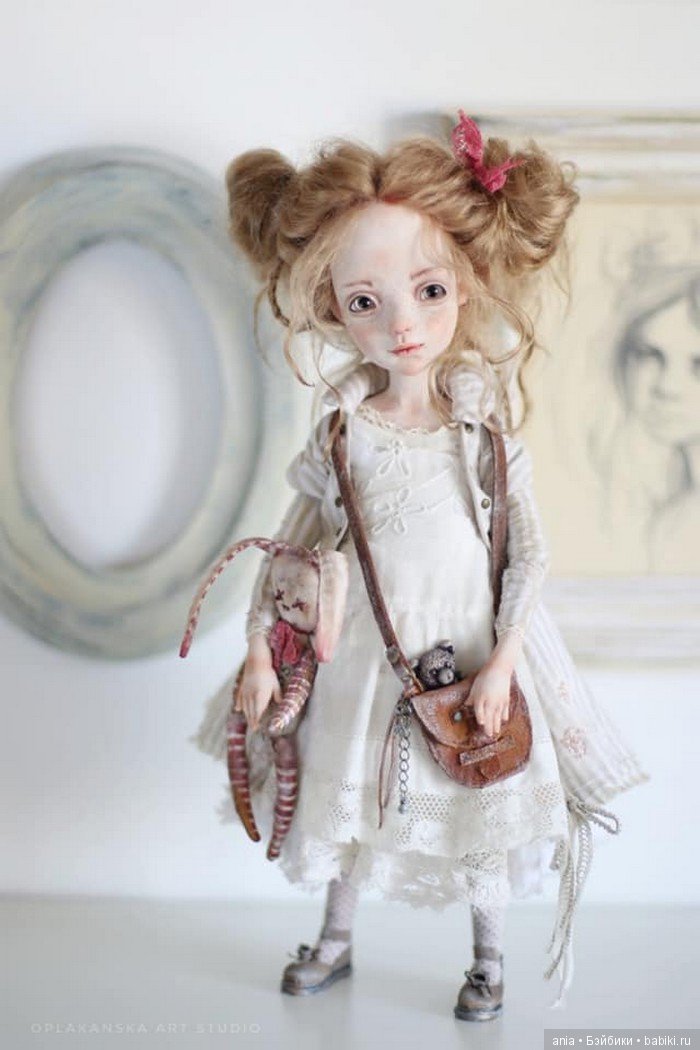 Художественная кукла Елены Оплаканской