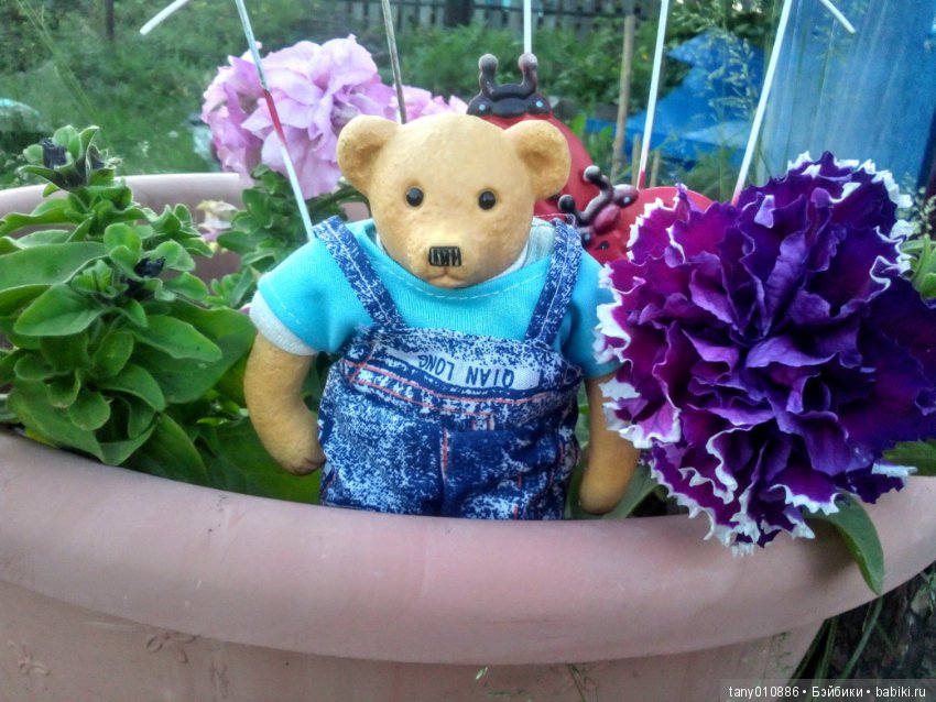 Мишки на прогулке — Куклы Heidi Ott (Хайди Отт): Швейцария (фото 10)