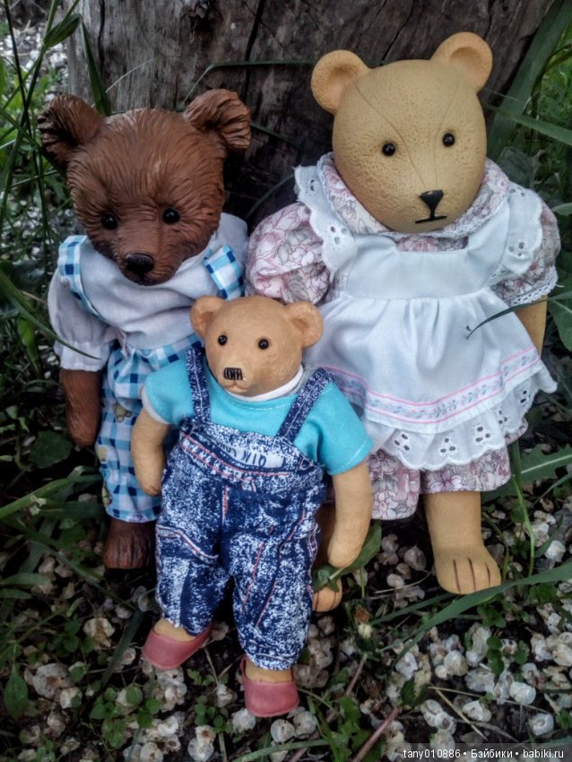 Мишки на прогулке — Куклы Heidi Ott (Хайди Отт): Швейцария (фото 3)