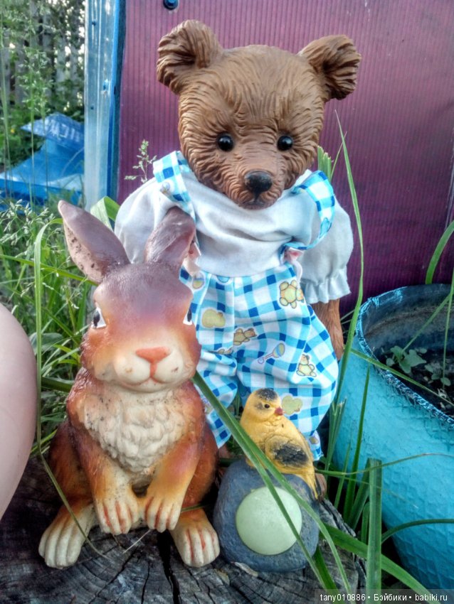 Мишки на прогулке — Куклы Heidi Ott (Хайди Отт): Швейцария (фото 7)