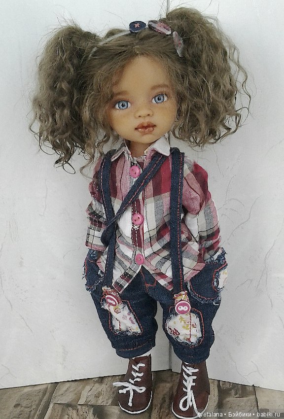 Анютка.ООАК Хуан Антонио — ООАК Paola Reina (Паола Рейна) и испанских кукол: перерисовка (фото 3)