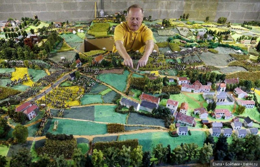 Битва при Ватерлоо в миниатюре