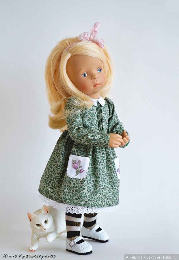 Новое платьице для Минуш — Одежда и обувь для кукол своими руками: фото (фото 6)