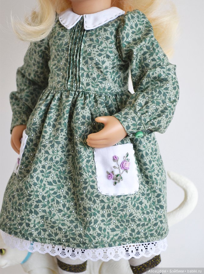 Новое платьице для Минуш — Одежда и обувь для кукол своими руками: фото (фото 7)
