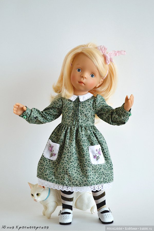 Новое платьице для Минуш — Одежда и обувь для кукол своими руками: фото (фото 5)