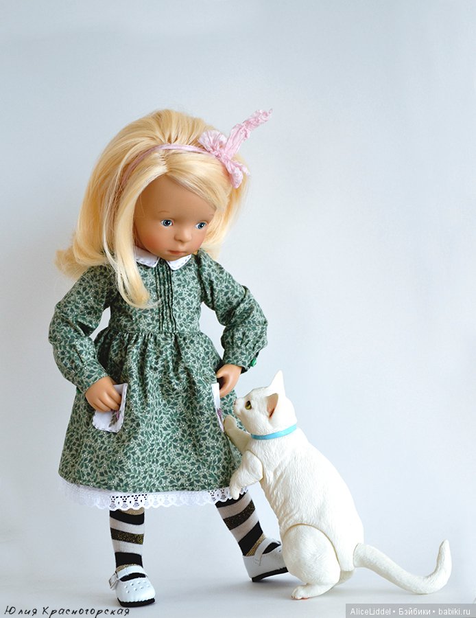 Новое платьице для Минуш — Одежда и обувь для кукол своими руками: фото (фото 2)
