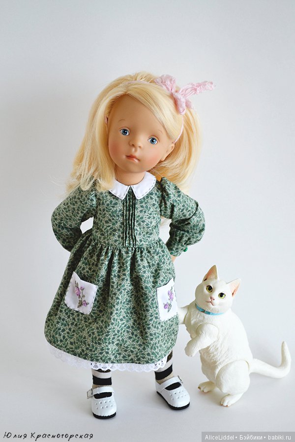 Новое платьице для Минуш — Одежда и обувь для кукол своими руками: фото (фото 3)