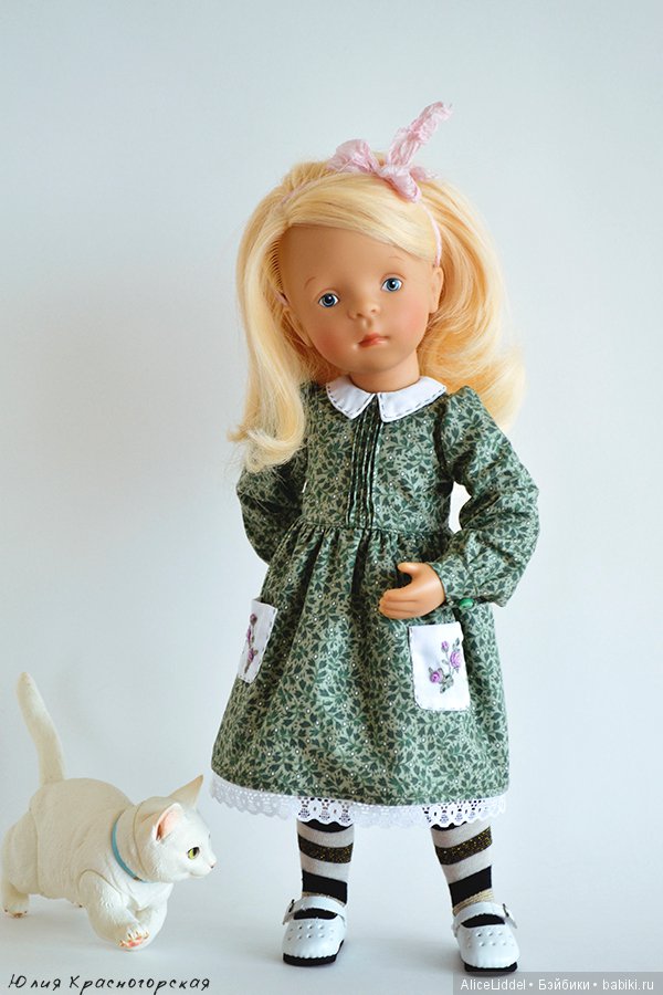 Новое платьице для Минуш — Одежда и обувь для кукол своими руками: фото (фото 4)