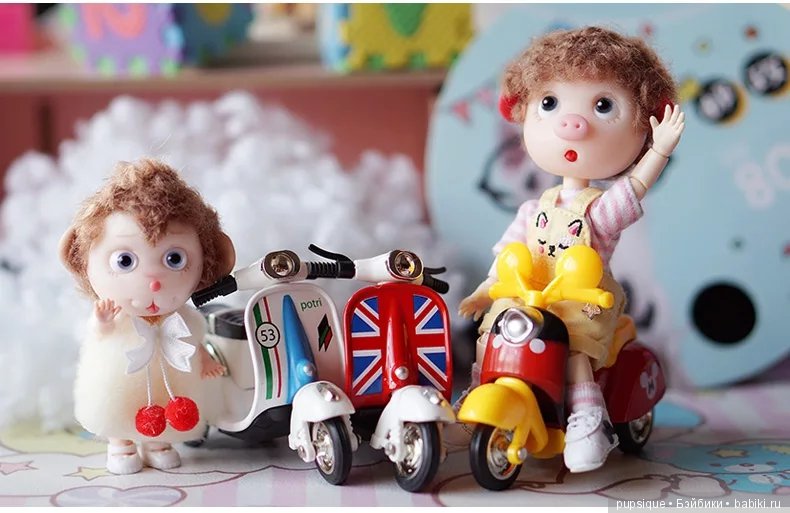 Головки Обитсу в виде животных