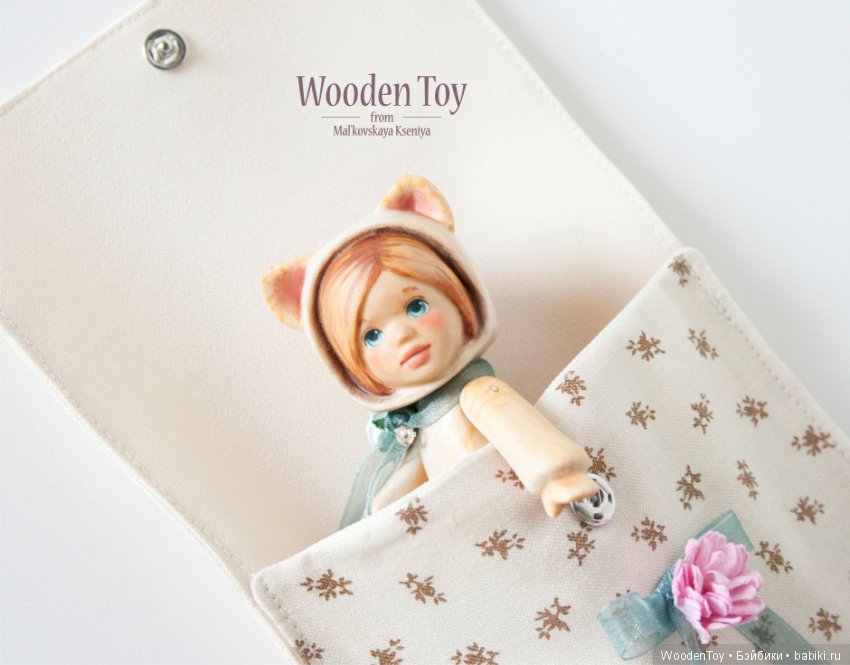 Мяу, здравствуйте — Авторские куклы из дерева
