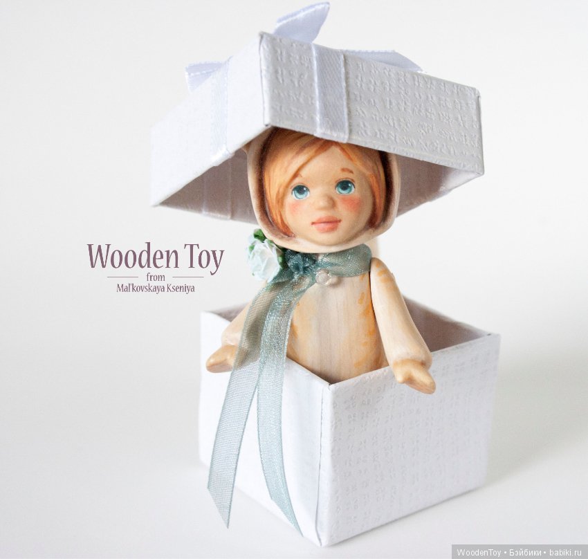 Мяу, здравствуйте — Авторские куклы из дерева (фото 9)