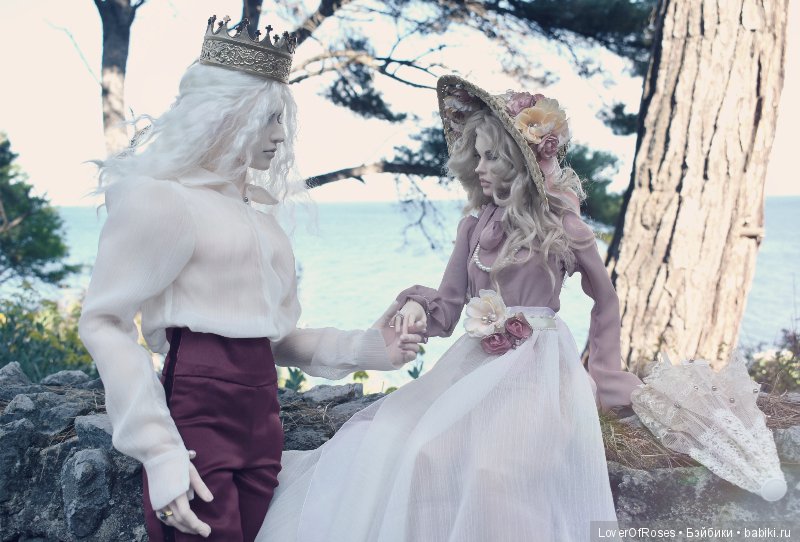 Морская прогулка Короля и Королевы из цикла Будни монархии (фото 6)