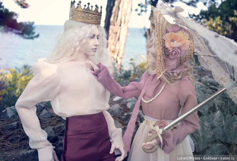 Морская прогулка Короля и Королевы из цикла Будни монархии (фото 4)