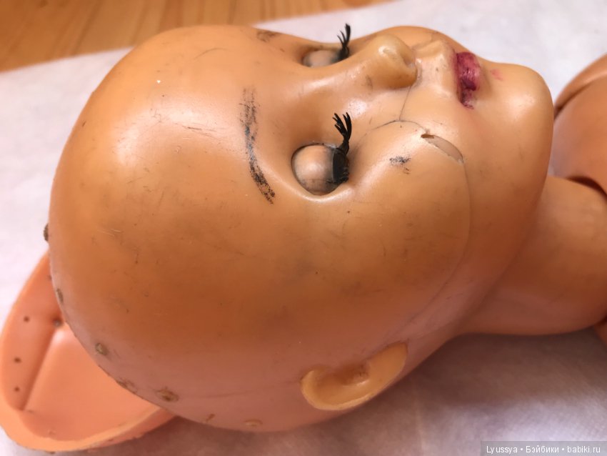 Прошу помощи мастеров — Помощь в ремонте кукол: вопросы мастерам и советы по реставрации (фото 9)