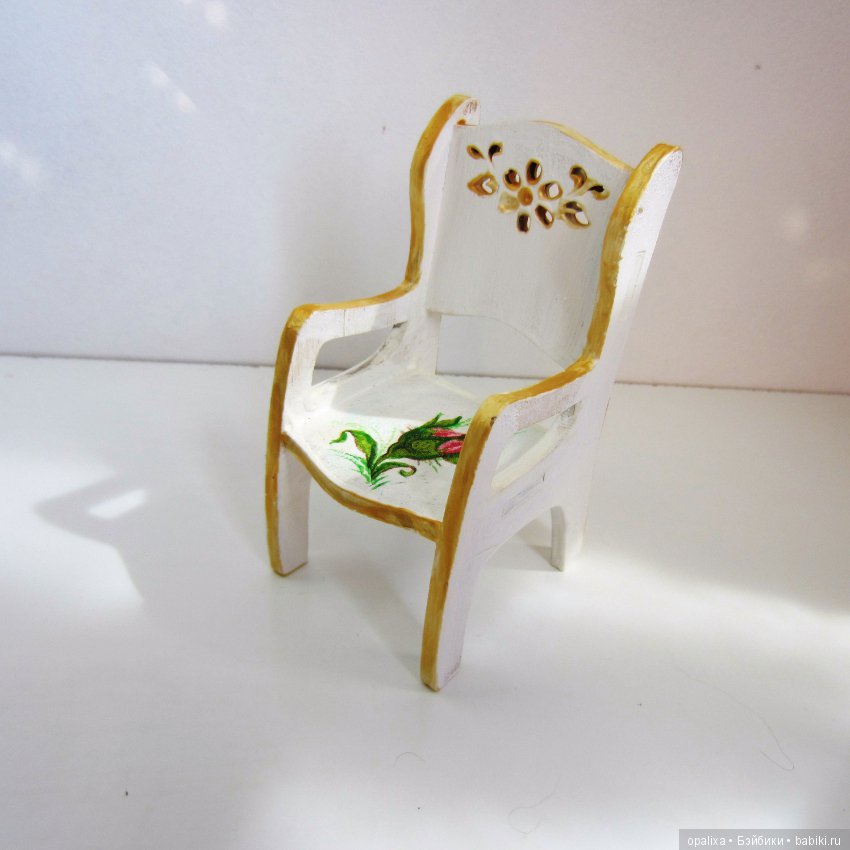 Декупаж — Мебель для кукол и домиков: фото (фото 4)