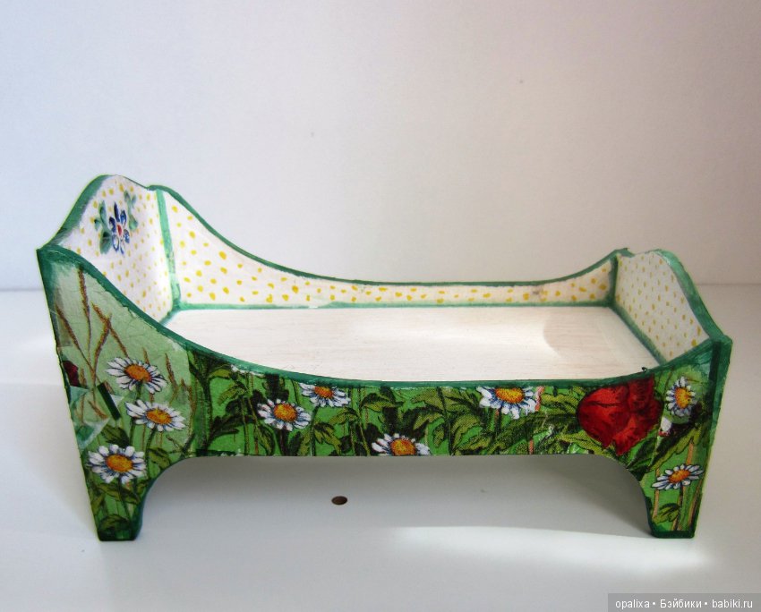 Декупаж — Мебель для кукол и домиков: фото