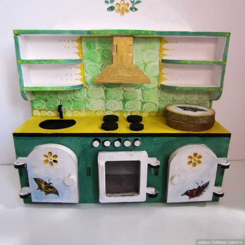 Декупаж — Мебель для кукол и домиков: фото
