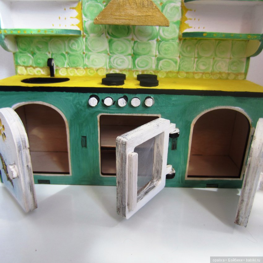Декупаж — Мебель для кукол и домиков: фото