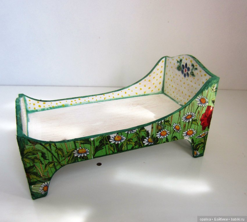 Декупаж — Мебель для кукол и домиков: фото (фото 8)