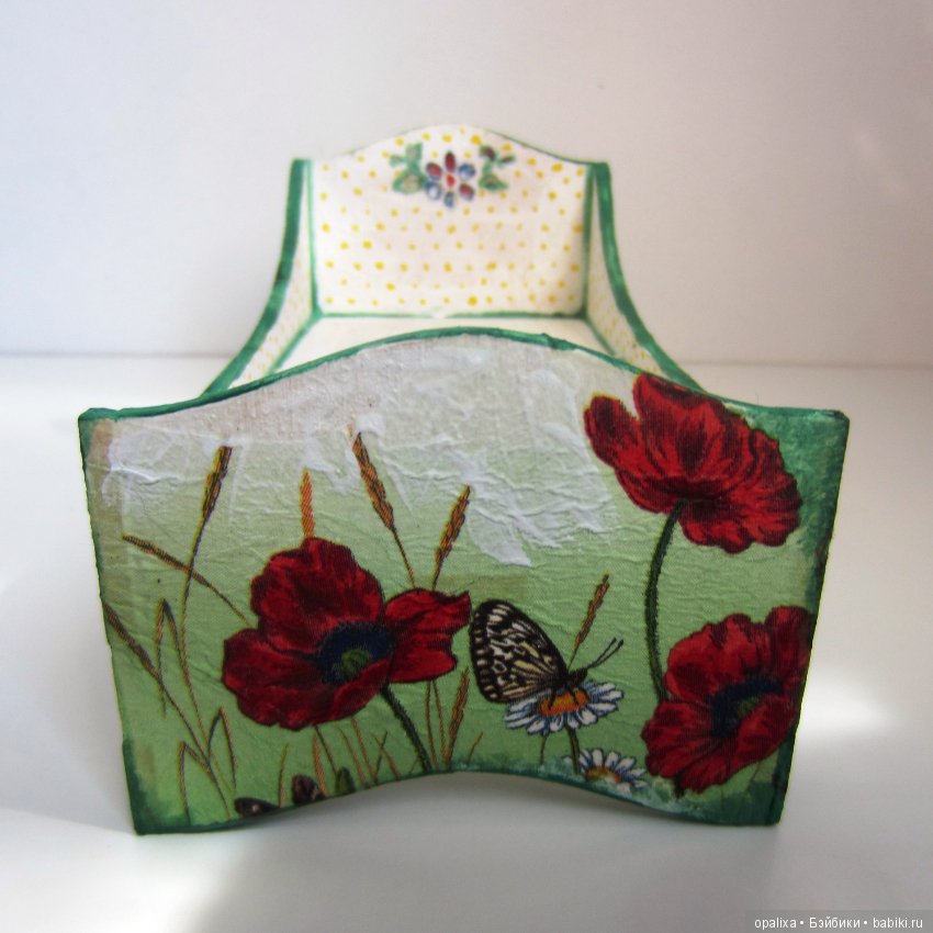 Декупаж — Мебель для кукол и домиков: фото (фото 10)