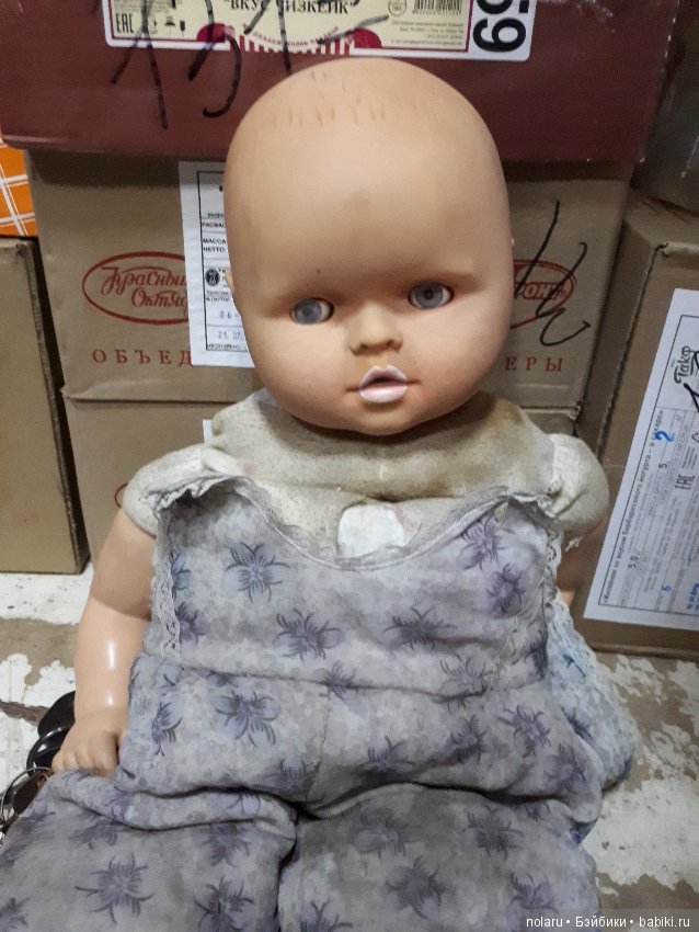 Ремонт куклы Саша — Ремонт кукол СССР и ГДР (немок): чернота